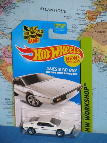 HOT WHEELS JAMES BOND 007 LOTUS ESPRIT S1 #219/250 HW WORKSHOP BRAND NEW & RARE - Picture 4 of 8