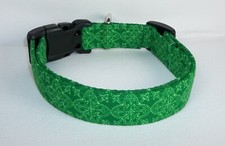Celtic Cross Terri's Dog Collar handmade adjustable boy St. Patrick's Day