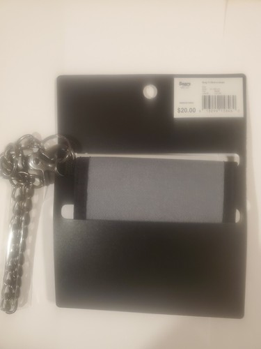 Sears Gray Trifold Wallet With Chain - Picture 2 of 6
