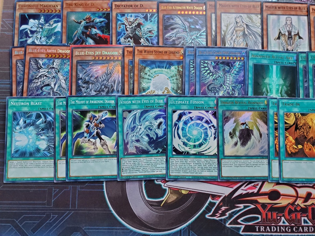 Yugioh Seto Kaiba Deck Cards Blue-Eyes White Dragon Alternative Chaos MAX Jet | eBay Yugioh Seto Kaiba Deck Cards Blue-Eyes White Dragon Alternative Chaos MAX Jet | eBay