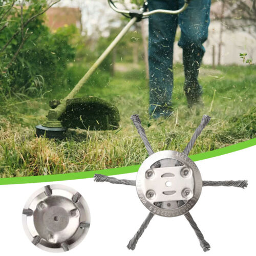 Grass Trimmer Head Weed Wacker Attachments Heads for Brush Cutter (6 Cutter) Au - Picture 3 of 9