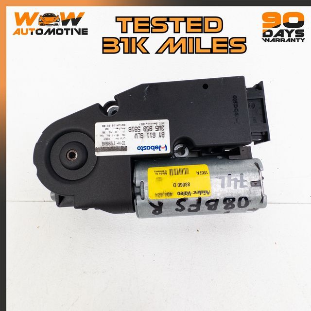 06-19 BENTLEY CONTINENTAL FLYING SPUR REAR RIGHT SLIDING MOON ROOF MOTOR OEM