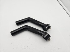 Control Tech Aluminum Bar Ends, Black, welded, long/ L-Bend Vintage MTB USA made