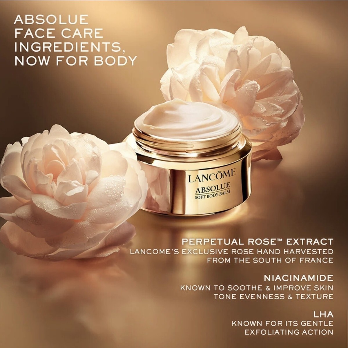 2024 Lancome Absolue Soft Body Balm Cream Lotion 6.4oz, $185