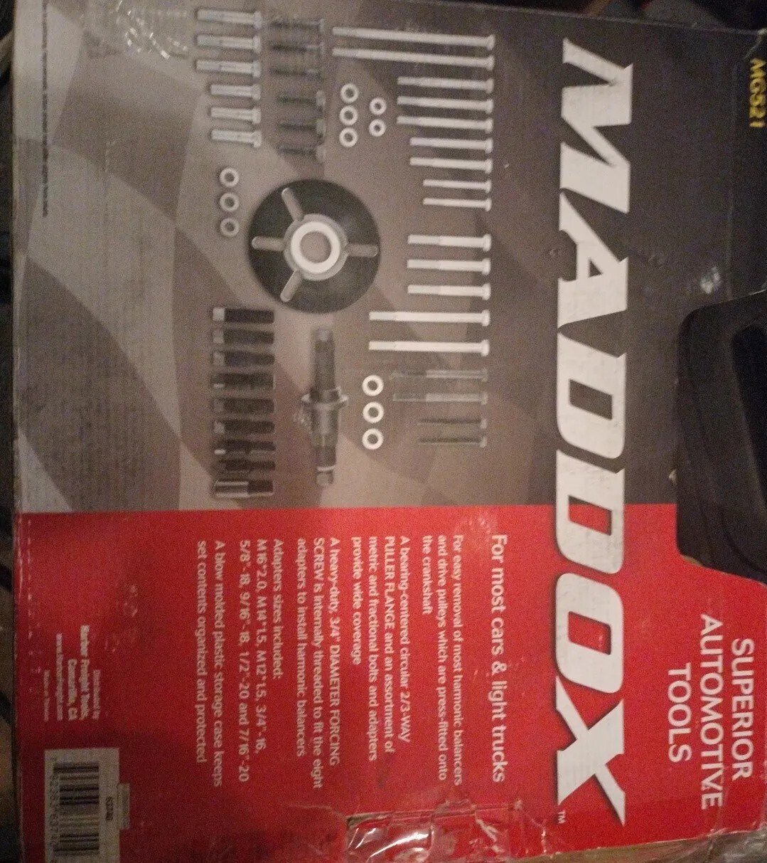 Maddox Harmonic Balancer Puller Installer Set MG521 for sale online eBay