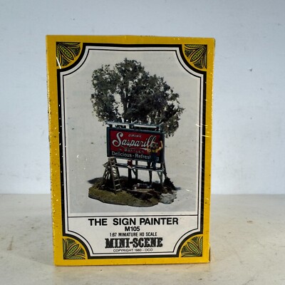 Woodland Scenics HO Painters WOOA1890 | Set Di 3 Figure Di Pittori In Scala HO Dettagliate E Dipinte A Mano Per Modellismo Ferroviario E Diorami