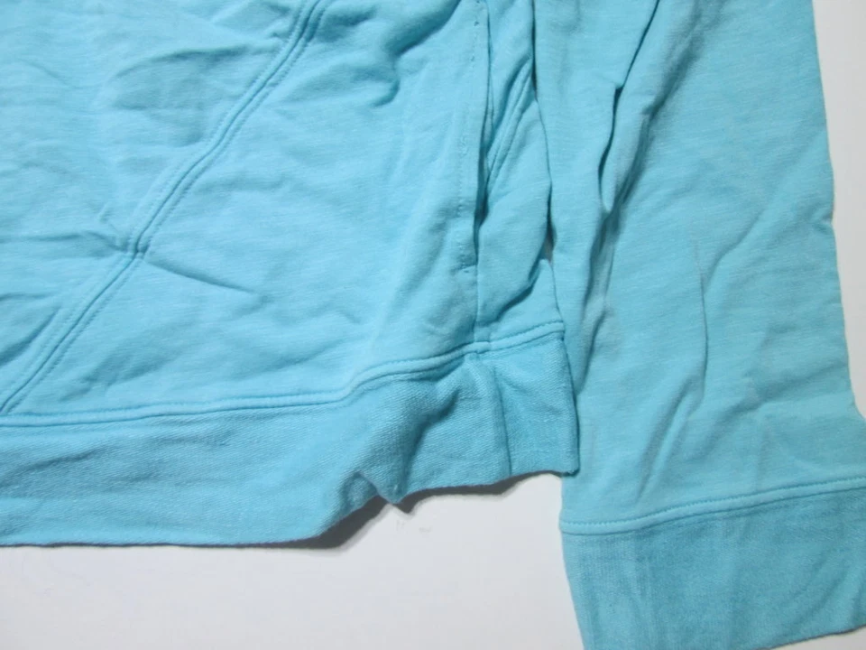 Chaqueta básica azul Fresh Produce para mujer talla L Foto 4 de 4