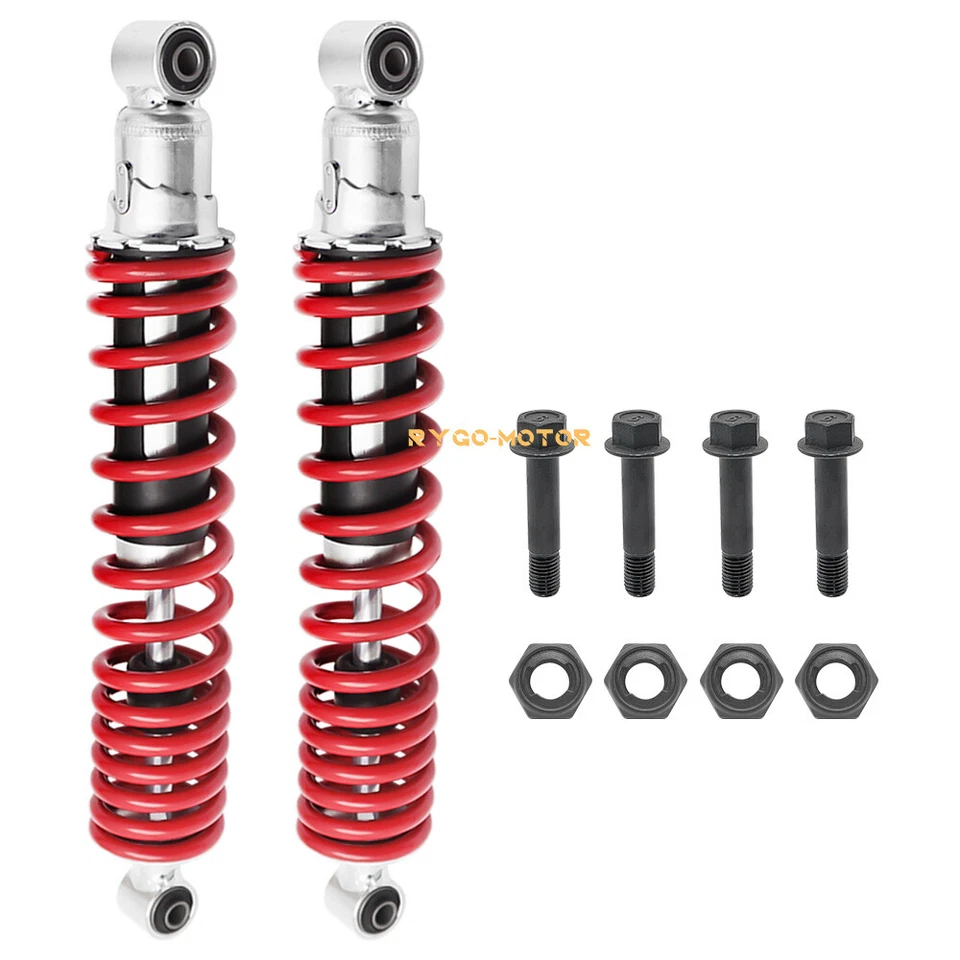 Amortiguador delantero para Yamaha Banshee 350 YFZ350 rojo resorte y perno 1987-2006 Foto 2 de 4