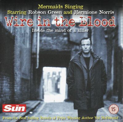 WIRE IN THE BLOOD The Mermaids Singing ( THE SUN Newspaper DVD ) Robson Green