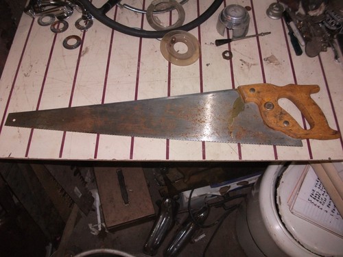 VINTAGE Vermont American HAND SAW 8 