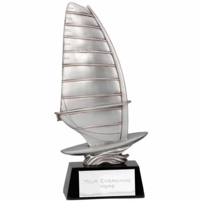 Windsurf Trophäe 2 Größen KOSTENLOSE GRAVUR A1297 schwere Resinkonstruktion