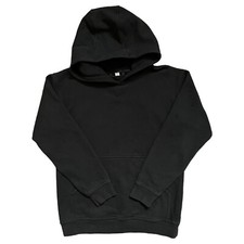 Lululemon All Yours Hoodie Fleece Pullover Sweatshirt Logo Black Womens Size 6
