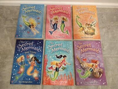 Lot SECRET MERMAIDS Sue Mongredien Usborne girls chapter books