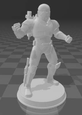 Star Wars | Wrecker (Bad Batch) Resin 3D gedruckt - 6 Varianten