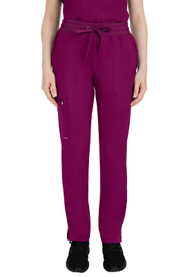 Healing Hands Scrubs Women's Raine Pant 9530 WINE Wine Free Ship