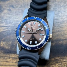 Seiko 5 Sports Brown Men's Watch - SRPB96K1 for sale online | eBay