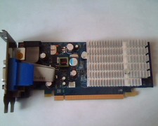 PCI-E express card GeForce 7200GS 256MB DDR2 HDTV VGA Rev A3.1 SFPX84 DVI