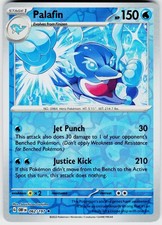 Palafin Reverse Holo 062/197 SV03: Fiamme Ossidiana Rara Carta Pokemon LP