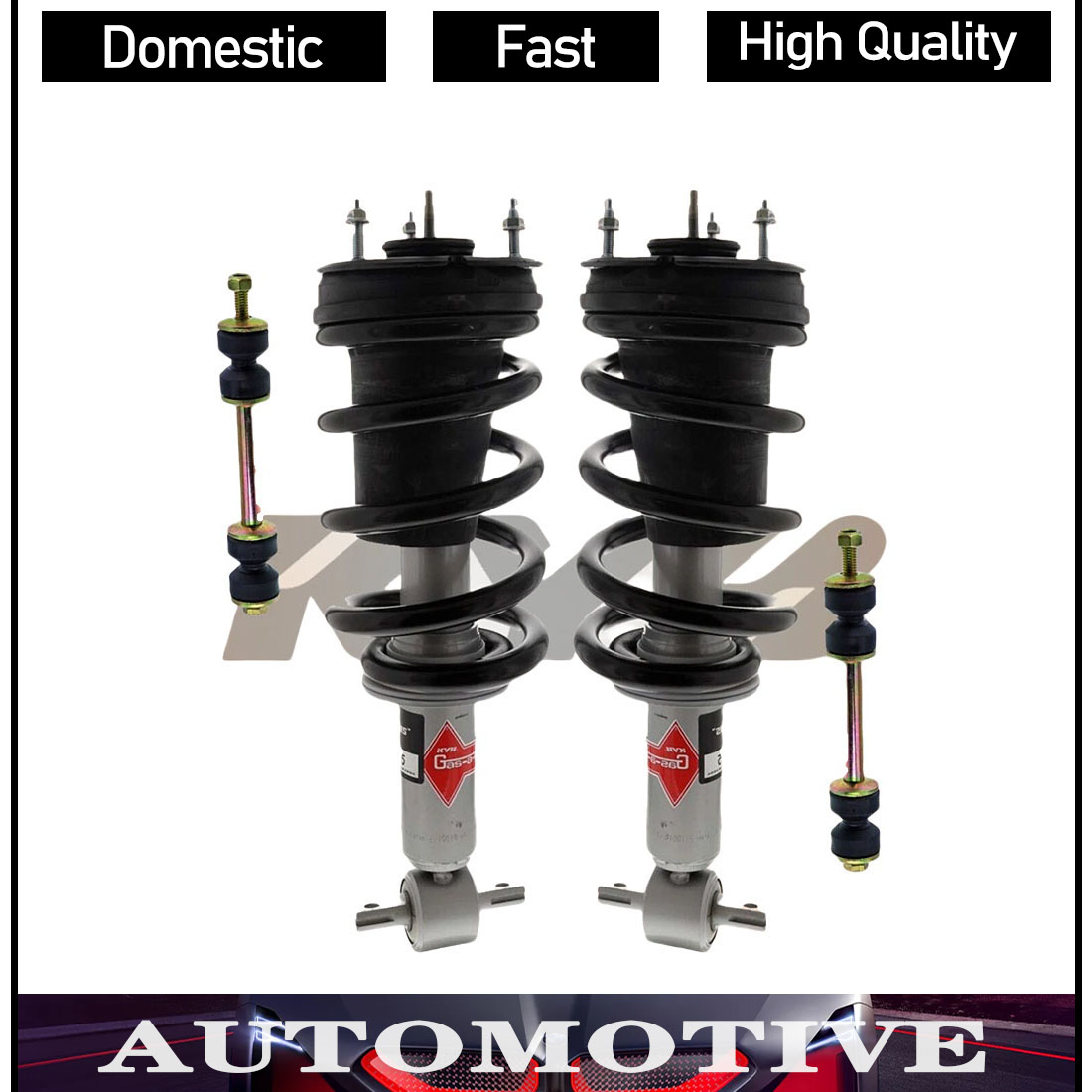 KYB  OEM Front Struts W/ Sway Bar For 2018-2020 Chevy Tahoe 4WD Lifetime Warran.