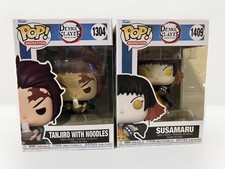 Funko Pop Demon Slayer Kimetsu no Yaiba Tanjiro Noodles 1304 Susamaru 1409 New