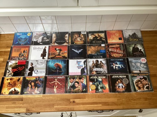 MOVIE Soundtrack CD Joblot x 28 - Star Wars, Indiana Jones, Nemo, Pulp Fiction