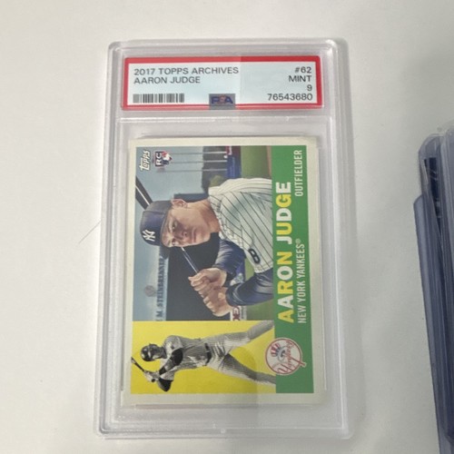 Aaron Judge - 2017 Topps Archives #62 PSA 9 RC Rookie Card- New York Yankees