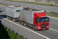 LKW Foto DAF CF Kipper Deutschland rot #k7zp