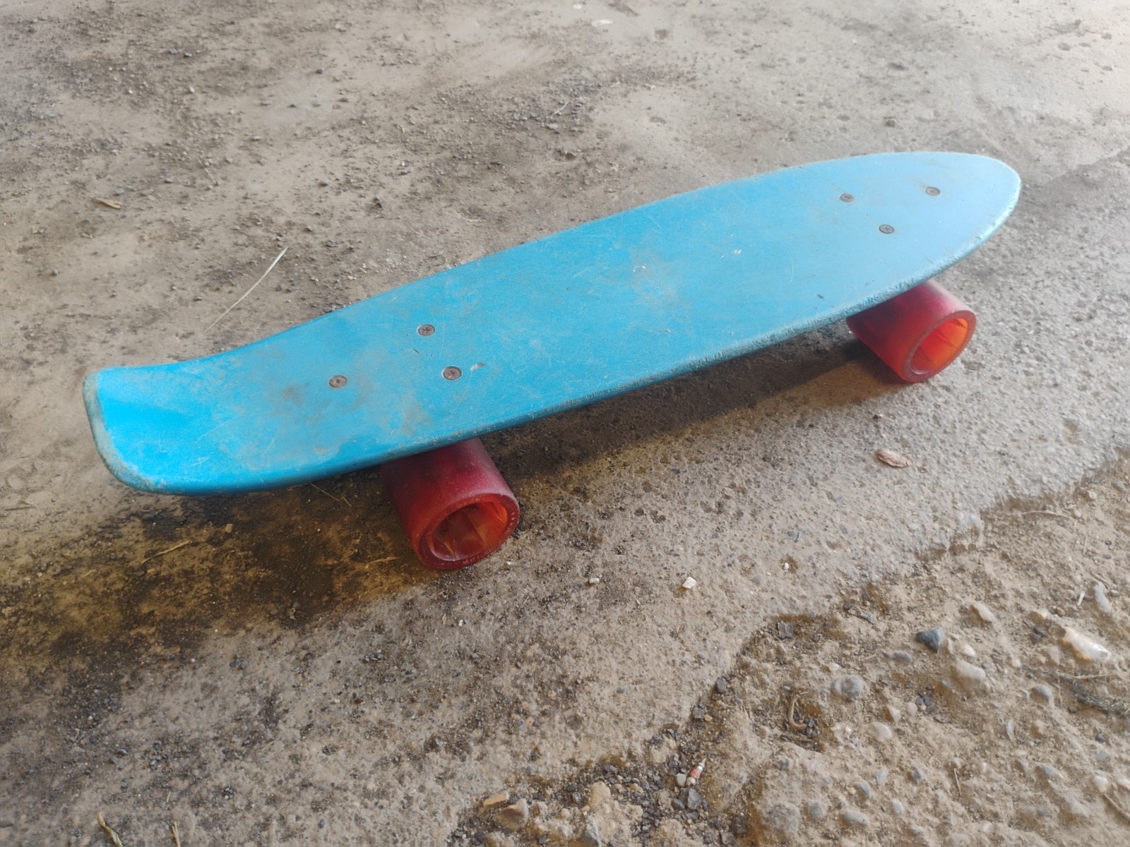 Vintage Old School Skateboard/Pennyboard w/ Union Airflow IV Roller Derby Wheels
