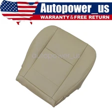 2000 To 2004 For Toyota Sequoia Tundra Driver Bottom Seat Cover Tan Leather