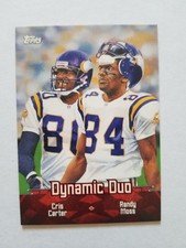 2000 Topps Combos #TC2 Cris Carter/Randy Moss Vikings
