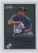 2010 Bowman Chrome Prospects Auto Pedro Baez #BCP190 Auto 1l7