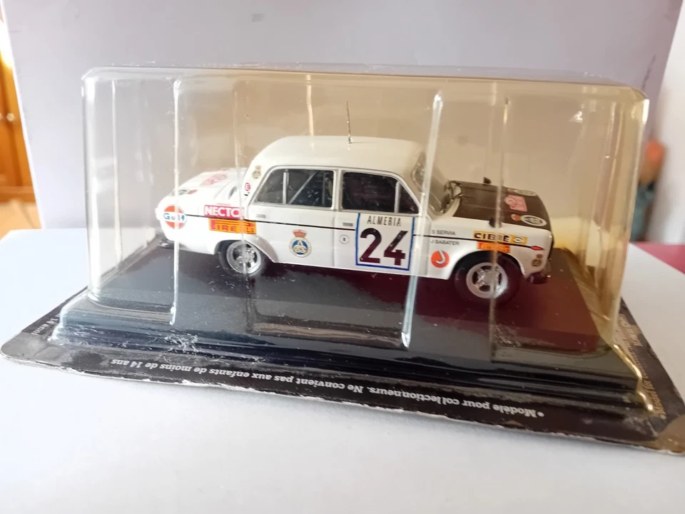 1/43 SEAT 1430 RALLYE DE MONTE-CARLO 1977 SOUS BLISTER - Photo 4/4
