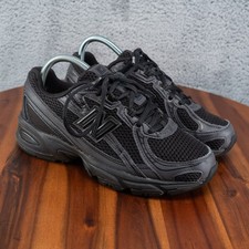 New Balance 740 Men's Black Gray Mesh Low Top Lace Up Athletic Sneaker 5