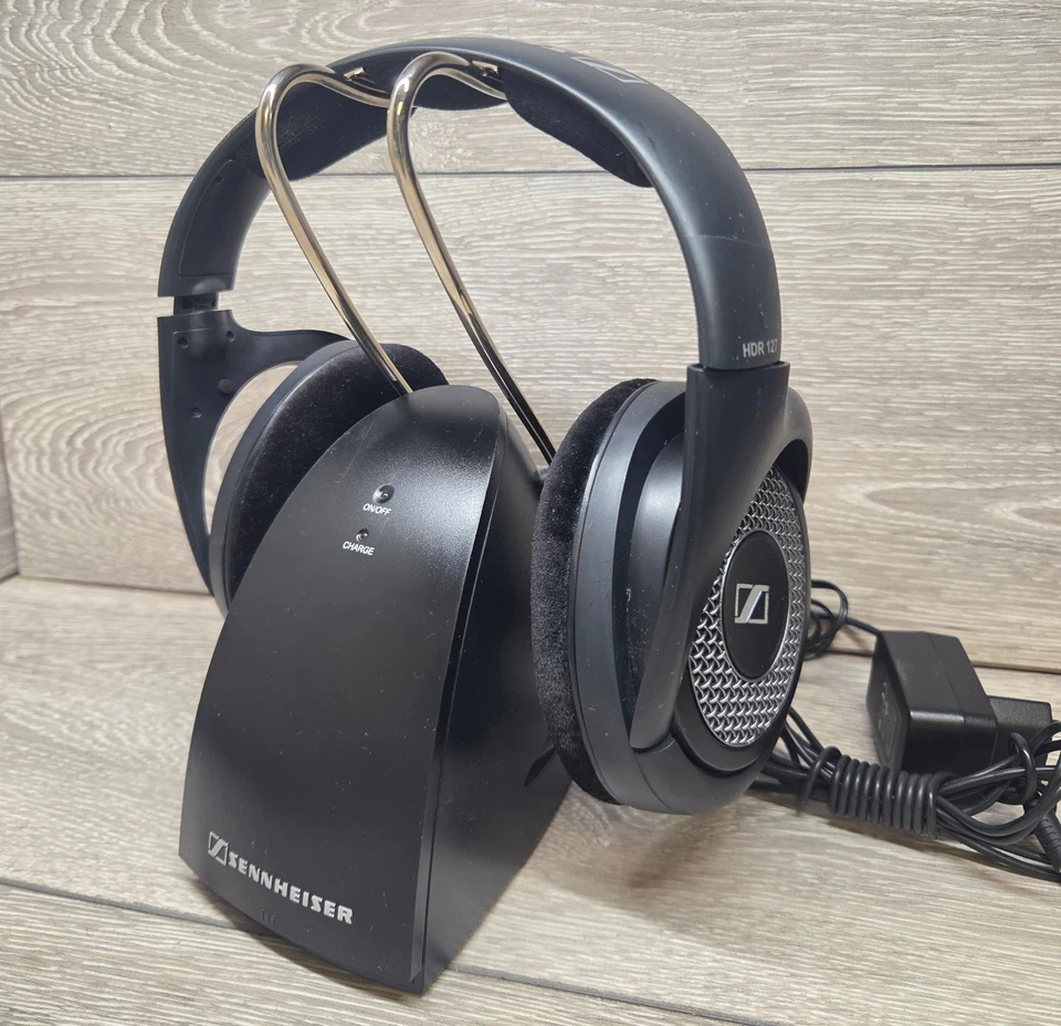 Sennheiser HDR /RS 127 - Stereo Funk Kopfhörer mit Zubehör TOP Zustand  ., Foto 1 von 5