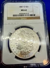 1887-O Morgan Silver Dollar - MS62 - So Nice!