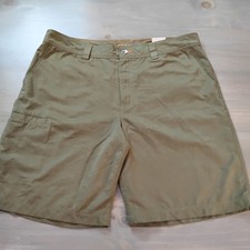 ORVIS Men s Classic Fit Castaway Shorts Size 40 Olive Green 10" Inseam