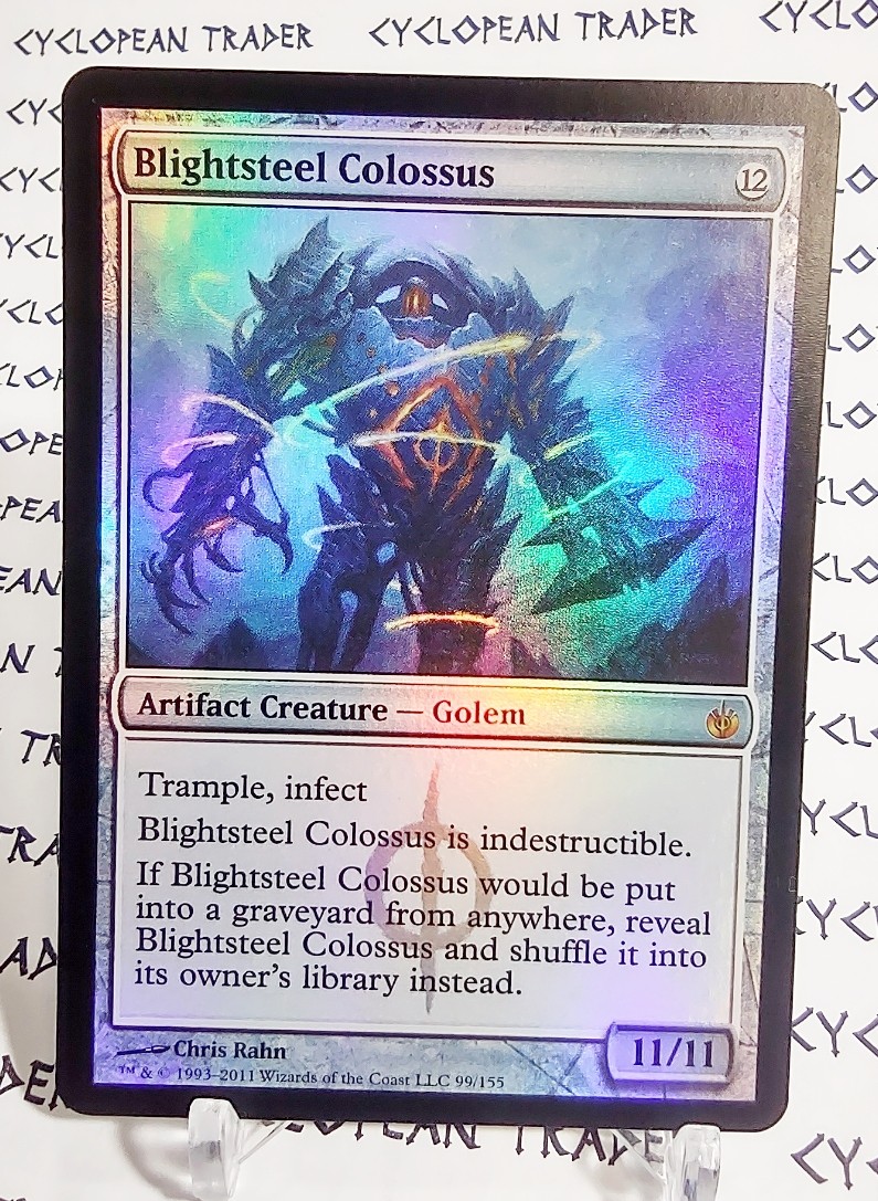 FOIL BLIGHTSTEEL COLOSSUS x1 mtg NM Mirrodin Besieged 1 Mythic | eBay