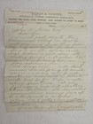 1884 antique PALMER & CHESTER boston ma LETTERS 9pc JOHN K AMES LUMBER SHIPPING — photo 10