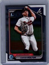 2024 Bowman Draft #BDC-74 Carter Holton Chrome 1st