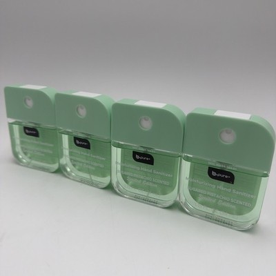 B Pure Moisturizing Hand Sanitizer Spray 4 Pack Assorted Scents Travel Size.