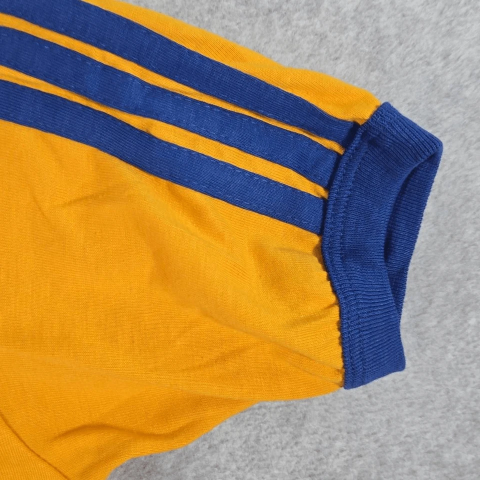 Boy’s/Kid’s VTG 80’s Adidas Trefoil Short Sleeve T-Shirt Size Medium 12-14 Singl - Image 3 of 4
