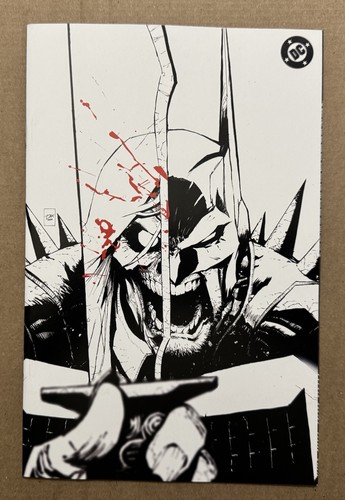 ABSOLUTE BATMAN #21 DEXTER SOY AQ BLOOD SPLAT SKETCH VIRGIN LTD 600 W/COA