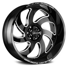 Off-road Monster M07 Wheels 20x10 -19 5x150 110.3 Black Rims Set Of 4 Off-road Monster M07 Wheels 20x10 -19 5x150 110.3 Black Rims Set Of 4