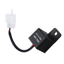 Motorcycle LED Flasher Relay, 2 Pin 12V DC, Automatic Operation, Universal
