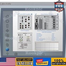AB 2711P-T12C4A8 New Film HMI PanelView Plus 6 1250Touch Color 12.1" US Free Tax