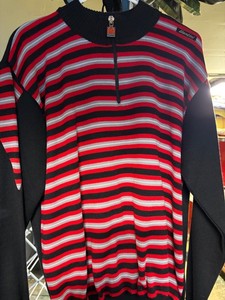 Santini LS wool cycling jersey mens L