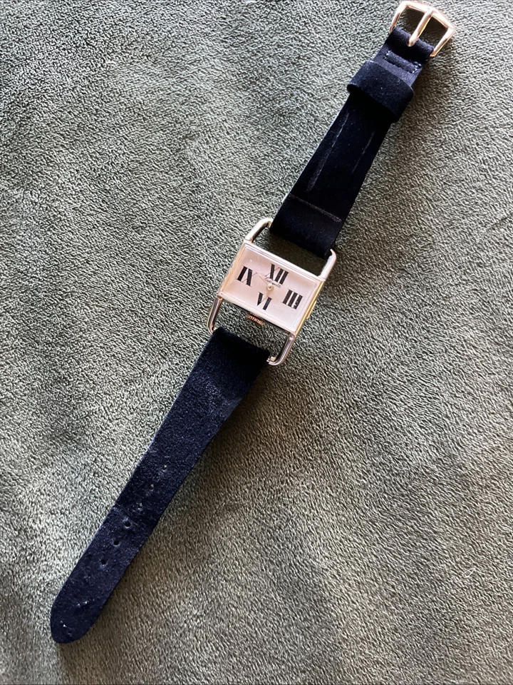 Vintage 60s Oris Watch Co - Lafayette - GSELL Band Tank Mechanical Watch - Image 2 of 4