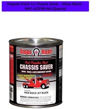 Rust Resistant Co Chassis Saver - Gloss Black 1 Quart For Ultimate Protection