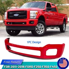 Front Lower Bumper Cover Face Bar Steel For Ford F250 350 450 Super Duty 2011-16