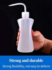 Curved Diffuser Soap Wash Squirt Squeeze Bottle For Lab Watering Science 500ml